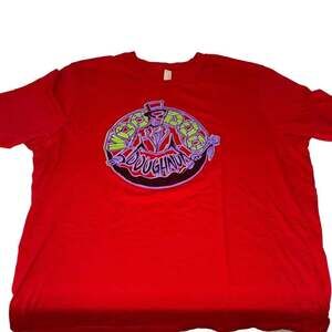 Voodoo Doughnut Red Graphic T-Shirt Size XL